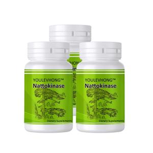 Wholesale Nattokinase Dietary Supplement 60 Capsules 100 Mg Supports Cardiovascular Health from china suppliers