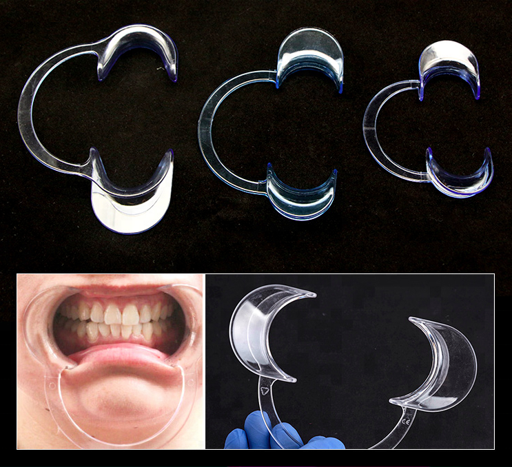 Plastic Dental Orthodontic Accessory Cheek Dental Tongue Retractor Tubing Suction High Grade Performance