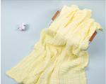 Fastness Dyeing Blue Natural Gauze Fabric Chick Autumn Combed Cotton