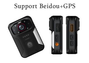 Wholesale Live Streaming HD 1080P 1300W 2500mAh GPS 4G Body Cam IP68 from china suppliers