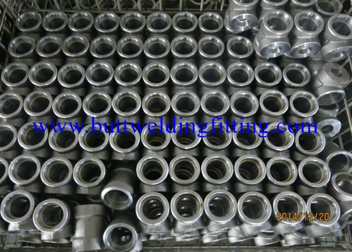 Steel Forged Fittings ASTM A182 2205 Duplex Steel Elbow , Tee , Reducer