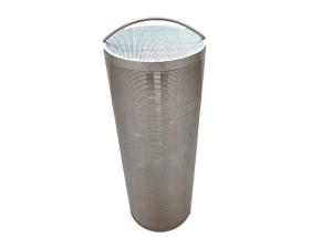 Wholesale 80mm Dia 460mm Length Wire Stainless Steel Mesh Filter Cartridge For Separation from china suppliers