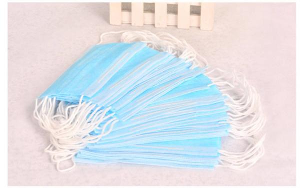 High Filtration Disposable Face Mask , Earloop Procedure Masks For Personal