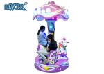 Coin Operated Three Sweetheart Swing Electric Small Carousel Arcade Game