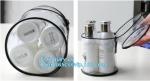 Barrel Shaped Travel Portable PVC Drum Swim Equipment Storage Bag, salon hair