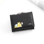 SHORT IRON CLIP BAG WOMEN'S HEART-SHAPED HARDWARE CLUTCH BAG SOLID COLOR SIMPLE