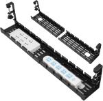 Under Desk Wire Management Cord Organizer Clampable Cable Basket Cord Holder