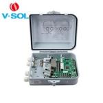 Industrial Reverse POE EPON ONU V2808PD Waterproof Outdoor 8FE Port