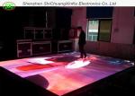 P8.928 full color customised interactive led floor tile screen, interactive