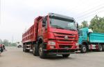 Sino Howo Dump Truck 76 Flat Cabin 8*4 Tipper Truck 30-50 Tons Loading 12 Tires