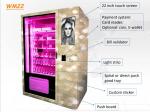 Large Capacity Eyelash Cosmetics Vending Machine Beauty With Advertising Screen