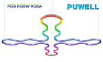 Rust Proof IP65 90W LED Linear Suspension Light
