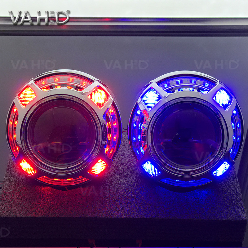 CH37B 3.0inch Crystal angel eye Bixenon Car hid xenon projector kit