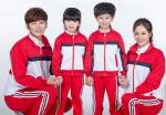 Jersey Technics Colorful School Student Uniform Anti - Pilling For Sport Meeting