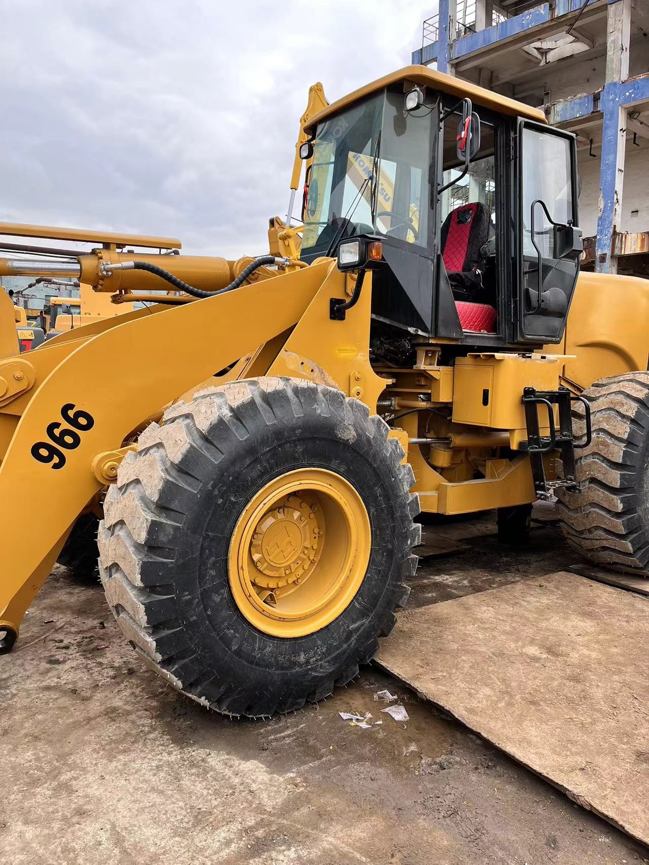 Cat 966h Caterpillar 966h Wheel Loader Weight 12.22ton Used Crawler Loader