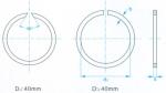 WR-SW retaining ring Snap ring