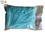 Blue Colored Cable Ties , Environment Friendly Locking Cable Ties 4.7 Inch 120mm