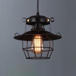 Vintage Pendant light Cage Edison Nordic Retro Loft Lamp Home Decoration Metal