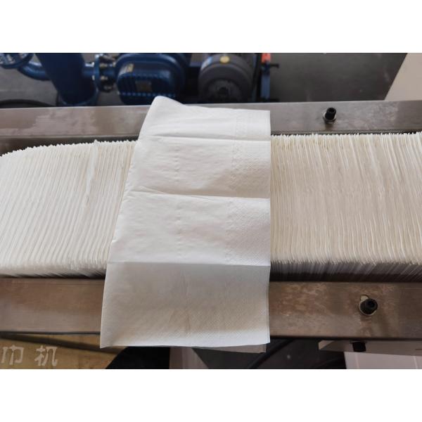 380v 50hz Automatic 3 Folding Napkin Paper Making Machine 500Sheets/min For Manufacturing Plants