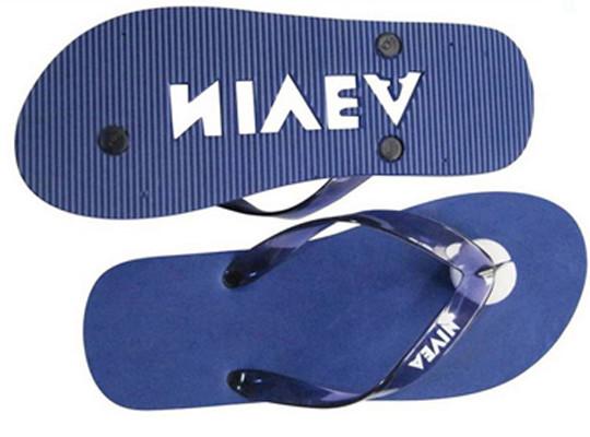 customed eva die cut and embossed slipper Womens Flip flop thongs slipers
