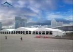Clear Span Structure Outdoor Exhibition Tents With White Canvas Sidewall