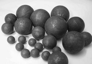 China 60Mn Forged Grinding Steel Balls 65HRC For Energy Mining on sale