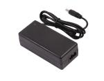 121 * 54 * 30mm Desktop Power Supply Adapter , Black / White 65w Ac Adapter
