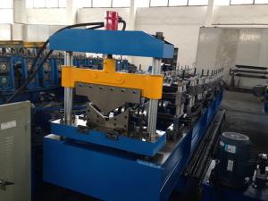 Wholesale Galvanized Steel Roof Tile Roll Forming Machine Guide Pillar Structure 0.25 - 0.6mm from china suppliers