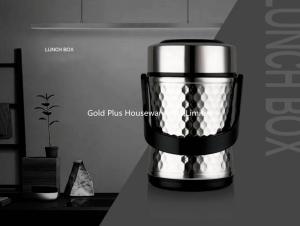 Wholesale Natural color vacuum food container stainless steel thermos food jar food containers lunch school soup thermos from china suppliers