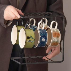 Wholesale Stocked Ceramic Coffee Cup 250ml Porcelain Flower Cup Set 8.45oz Italian Cappuccino Cups from china suppliers