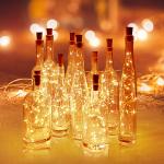 2M LED Garland Copper Wire Corker String Fairy Lights for Glass Craft Bottle New