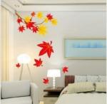 Contemporary Custom Modern Wall Decoration Flower Stickers, Design Wall Sticker
