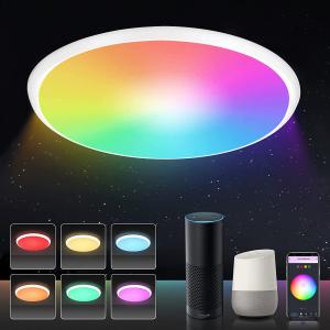 China Dimmable Bedroom Ceiling Led Music Ceiling Light For Smart Home Tuya Glomarket on sale