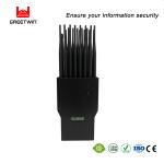 16000mAh Portable Signal Blocker LTE GSM PCS 16 Bands 2.5dBi With Car Charger