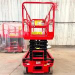 Mid-Rise Mobile Scissor Car Lift Vehicle Lift 320 kg Weight 900mm Extension