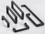 Copper Frameless Glass Door Handles Erosion Resistant Easy To Install