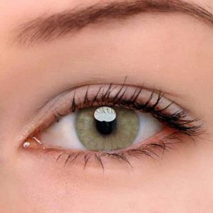 China Aurora Brown Colour Contact Lenses Soft Yearly Natural Eye Contact Len on sale