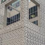 Metal Aluminium Curtain Wall Laser Cut Wood Stone Cladding Veneer