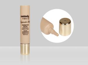 Wholesale 3-10ml D16mm Long Nozzle Eye Cream Cosmetic Soft Tube With Screw On Cap from china suppliers