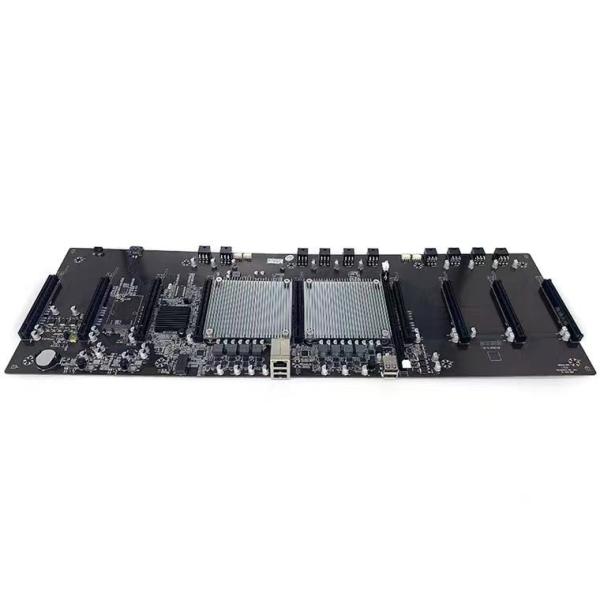 X79 9 GPU Motherboard For Rtx3060 Dedicated Graphics Card Full Speed 48mh/S 65mm