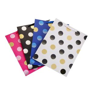 Wholesale CMYK 4 Color Offset Printing Portable Store Shopping Carry Small Paper Bags For Socks from china suppliers