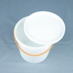 Ice Cream Food Grade 1kg Plastic Bucket With Lid And Handle