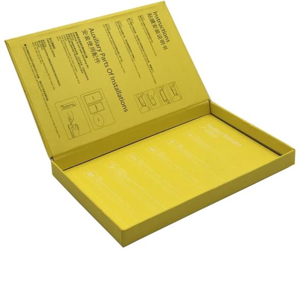 Wholesale Custom logo printed tempered glass phone screen protector paper boxes