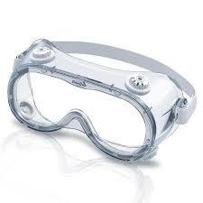 Wholesale Black Frame Medical Safety Goggles Customizable Simple Design Anti Scratch from china suppliers