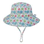 Baby Toddler Plaid Reversible Sun Protection Animal Hat Bucket caps