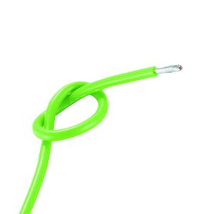 Wholesale Round 12 AWG Stranded Copper Wire , Green Flexible Electrical Wire AWM 3135 from china suppliers