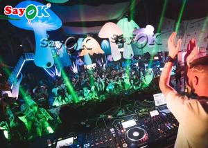 Wholesale 2M Tall Giant Colorful LED Inflatable Mushroom For Party Decoration from china suppliers