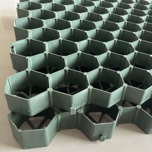 Wholesale density Polyethylene Plastic Grid for Gravel Stabilisation 50mm Green Honeycomb Design from china suppliers