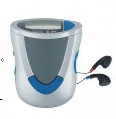 Multifunction FM radio Digital Pocket Pedometer with 6digits LCD display
