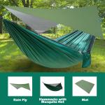 Outdoor Garden Parachute Portable Lightweight Folding Nylon Camping Hammocks